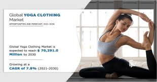 At a CAGR 7.8% Yoga Clothing Market Expected to Reach $70291.0 Million by 2030