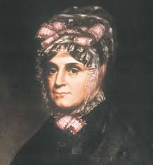 Photograph:Anna Harrison in an 1843 oil portrait by Cornelia Stuart Cassady. - 78091-004-CDCD396D