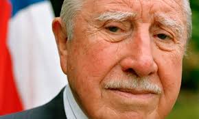 Augusto Pinochet under house arrest in England in 2001. He died in 2006 without facing trial on charges of illegal enrichment and human rights violations. - General-Augusto-Pinochet--008