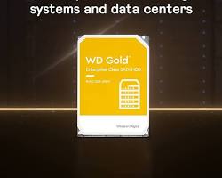 WD Gold enterprise hard drive