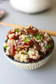 Rice Cooker Recipe: Chinese Sausage Over Rice - Onolicious ...
