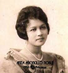 Juan Nakpil married Anita Agoncillo Noble of Batangas, the first Miss Philippines (1926). In the midst of his stellar career, Juan F. Nakpil had raised a ... - Anita-Noble