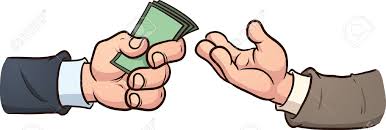 Image result for unwilling to spend clipart