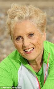 Daphne Belt will do a triathlon every morning until she turns 75. As she nears the age of 75, when most pensioners would look forward to putting their feet ... - article-2442198-1867F28F00000578-109_306x503