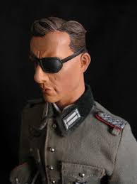 Custom Tom Cruise as Claus Graf Schenk von Stauffenberg Headsculpt by Serang painted by me! The outfit is the DML one futzzed and weathered - IMG_1421