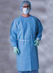 Plastic isolation gowns