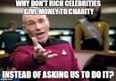 Image result for don't need charity meme