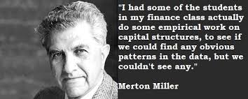 Merton Miller Quotes. QuotesGram via Relatably.com