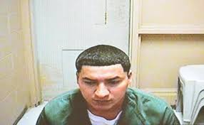 Alex Urbina appears in Central Judicial Processing court in Jersey City via video link from Hudson County jail in Kearny. Michaelangelo Conte/The Jersey ... - 11745234-large