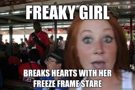 Freaky Girl will send this to all her friends - Freaky Girl ... via Relatably.com