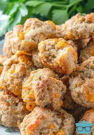 Cream Cheese Sausage Balls (+Video) - The Country Cook