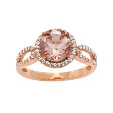 Image result for IMAGES  morganites ROUND FACET RINGS