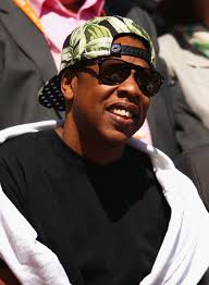 Jay-Z wearing Leroy Jenkins Floral black Palms Snapback and Persol 649 Sunglasses - Jay-Z-Leroy-Jenkins-Black-Palms-Jungle-snapback-hat-Persol-649-Sunglasses-French-Open-4