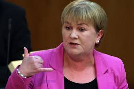Labour leader Johann Lamont. LABOUR leader Johann Lamont has signalled a policy shift by calling for an end to a &quot;something for nothing&quot; culture. - Johann%2520Lamont-1329873