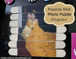 Popsicle Stick Photo Puzzles (Magnetic) - Celebrate Every Day With ...
