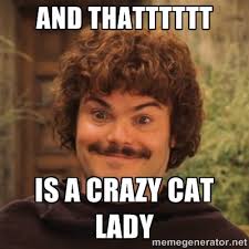 And thatttttt Is a crazy cat lady - Nacholibre | Meme Generator via Relatably.com