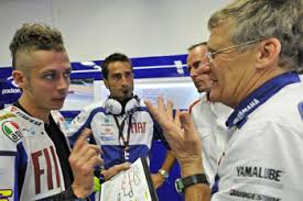 Valentino Rossi&#39;s chief mechanic Jeremy Burgess (right) will be on ONE HD tonight for the Silverstone coverage with Greg Rust and Darryl Beattie. - rossi-burgess