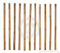 Brown bamboo sticks