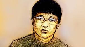 ... and Qi Tan, 28, as they appeared in a Scarborough court on Tuesday, March 1, 2011. This sketch shows Qi Tan, 28, as she appeared in a Scarborough court ... - image