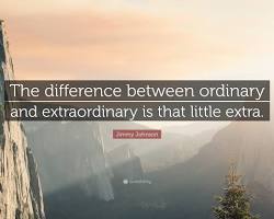 Image of Meditation and relaxation areas quotes wallpaper The difference between ordinary and extraordinary is that little extra. Jimmy Johnson