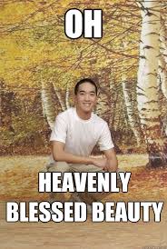 oh heavenly blessed beauty - Friend-Zoned Phil - quickmeme via Relatably.com