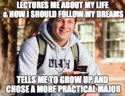 College Freshman Memes - Imgflip via Relatably.com