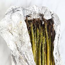 Easy Grilled Asparagus in Foil - Fit Foodie Finds