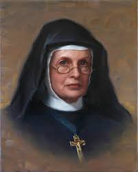 Mother Mary John Cahill. 1st Mother Superior of the Sisters of Charity in Australia. 2010. Oil on canvas. 24&quot; x 20”. Domus Australia Chapel, Rome, Italy. - Mother_Mary_John_Cahill_lge