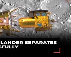 Vikram lander of Chandrayaan-3 mission