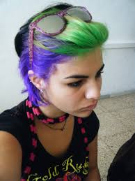 My Green-Purple.Black Hair by yazie-chan - my_green_purple_black_hair_by_yazie_chan-d33njv7