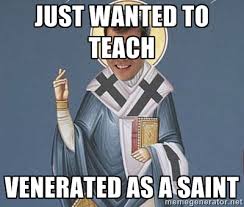 just wanted to teach Venerated as a saint - Dr. Armstrong | Meme ... via Relatably.com