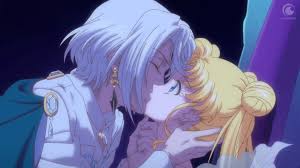 Resultado de imagen para sailor moon crystal kiss gif