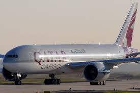 Aereo cargo della Qatar Airways