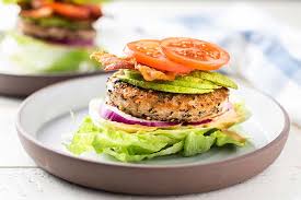 Lettuce Wrap Burger - Blissfully Low Carb and Keto Recipes