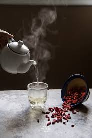 Easy Nourishing Goji Berry Ginger Tea