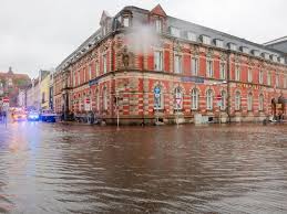 Nach Rekordhochwasser entspannt sich Lage in Flensburg