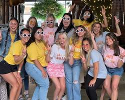 Milwaukee themed bachelorette party with text Plan a Themed Party