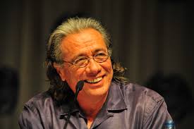 Edward James Olmos is a seasoned actor and director, who played the part of William Adama on the new Battlestar Galactica. His intelligent and heartfelt ... - Edward-James-Olmos-by-Tito