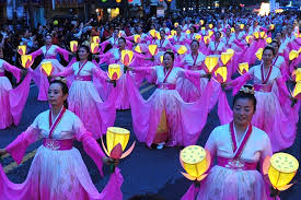 Image result for celebrating buddha's birthday in south korea