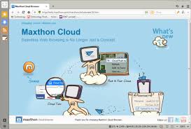 Maxthon Cloud Browser (Navegador basado en la Nube)