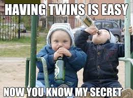 Twins on Pinterest | Twin Humor, Twin and Twin Girls via Relatably.com