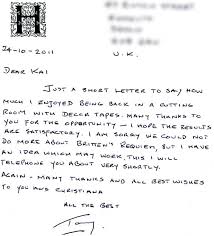 Ein Brief von Tony Hawkins ... | Speakers Corner Records - TH_Brief
