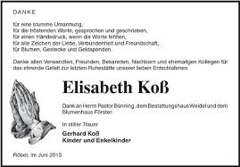 Elisabeth Koß | Nordkurier Anzeigen