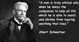 Supreme ten stylish quotes by albert schweitzer images English via Relatably.com