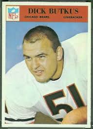 Dick Butkus 1966 Philadelphia football card. Want to use this image? See the About page. - Dick_Butkus