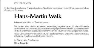 Hans-Martin Walk-haben wir vie | Nordkurier Anzeigen - 005707931201