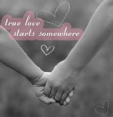 True love starts somewhere | Quotes | Pinterest | True Love ... via Relatably.com