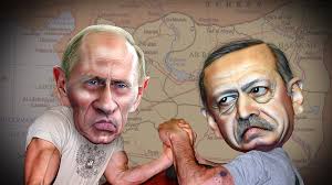Résultats de recherche d'images pour « cartoon Putin and erdogan »