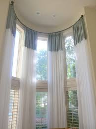 Bay Window Curtain Rods for Wonderful Additions
