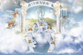Image result for pictures of welcoming by god to heaven